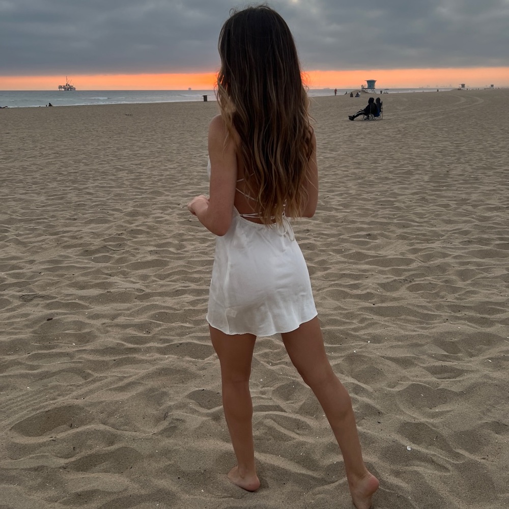 real silk dress from Stone Cold Fox Boutique 100% real silk